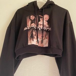 Blackpink Crop Top Hoodie from H&M